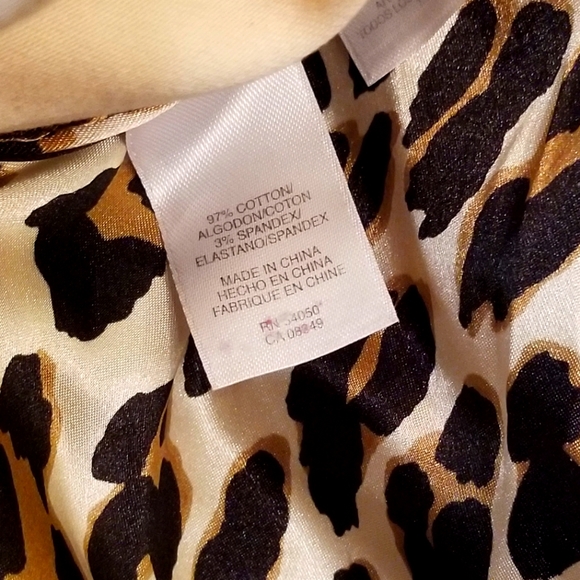 Nine West Suit Leopard & Cream Jacket - Picture 5 of 5